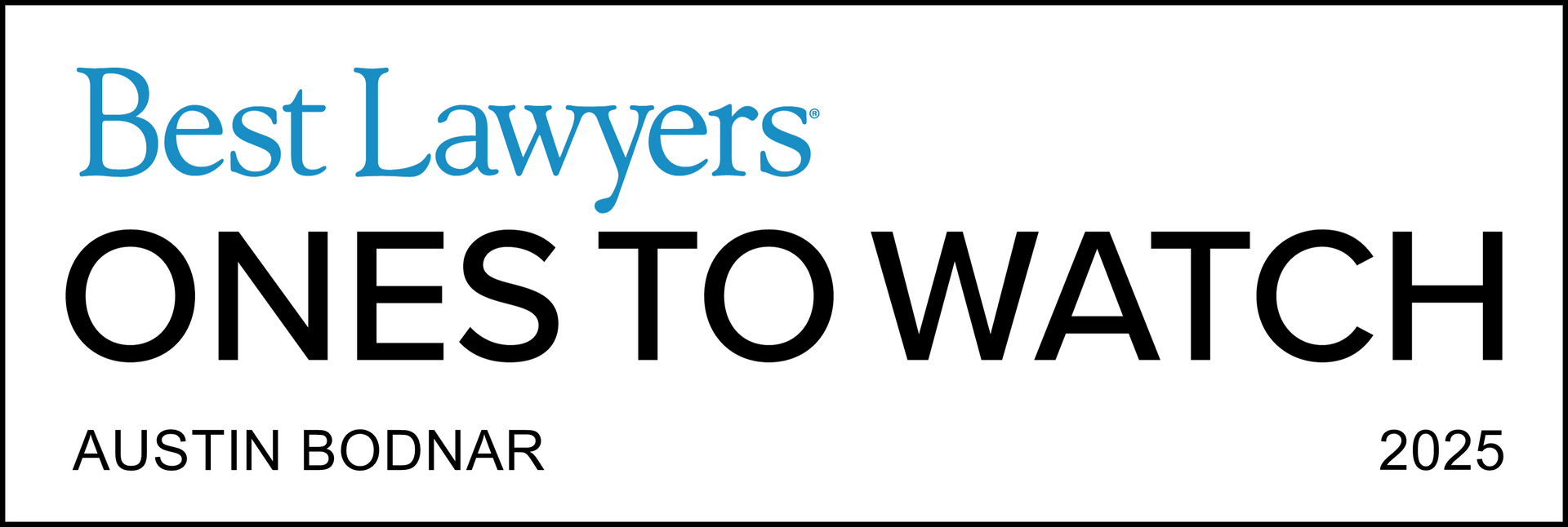 Best Lawyers Ones To Watch 2025