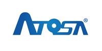 Blue ATOSA logo on a white background