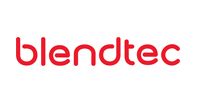 Red Blendtec logo text on a white background