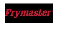 Red “Frymaster” logo on a black rectangle.