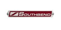 Southbend logo on a white background, with maroon text and border