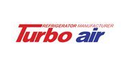 Turbo Air logo with red “Turbo” and blue “air” text, labeled “Refrigerator Manufacturer” above.