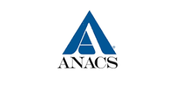 ANACS logo in blue and black on a white background