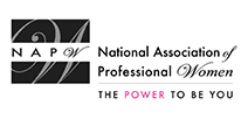 National Association of Professional Women logo with “The Power to Be You” slogan