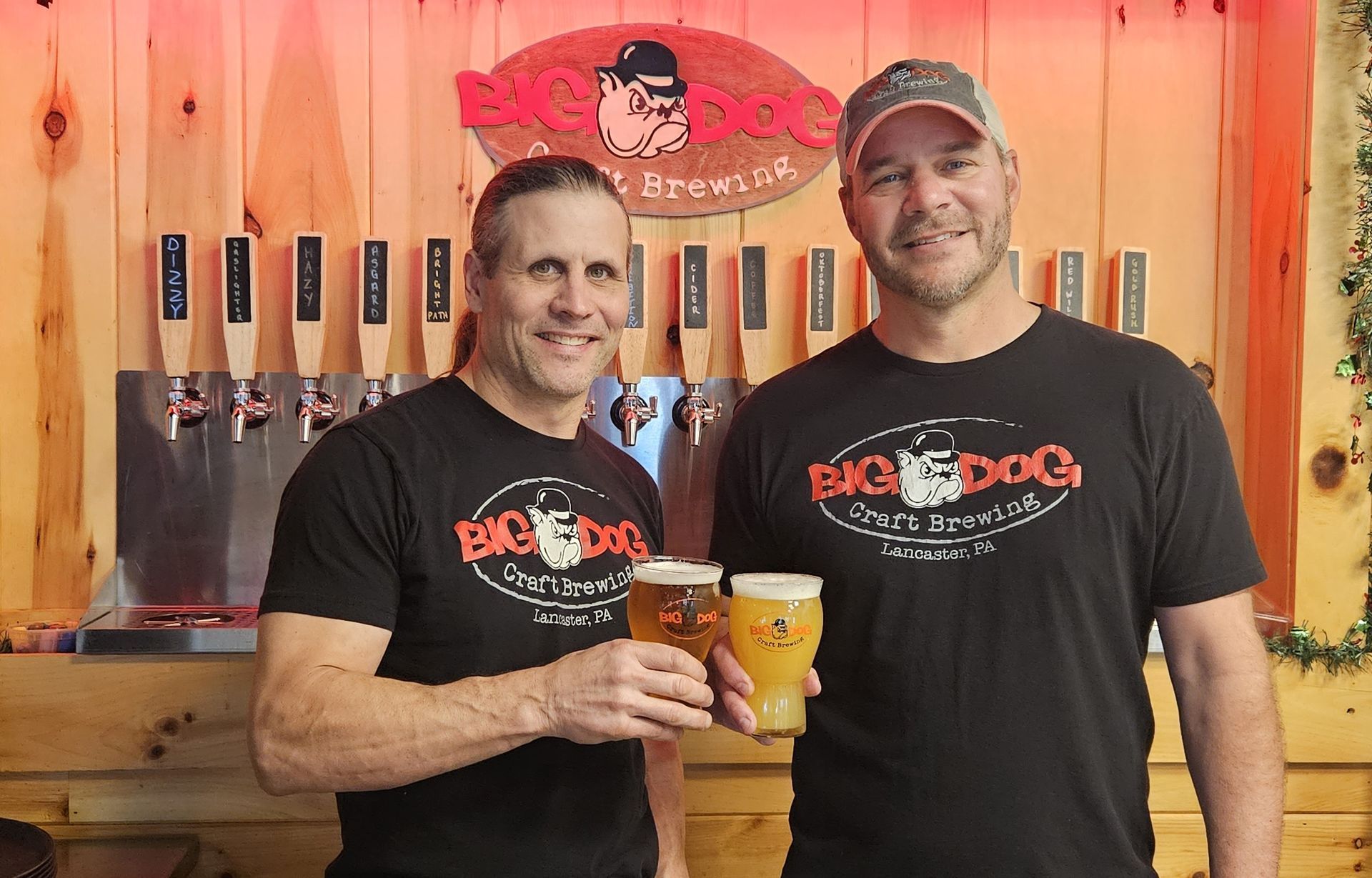 Mark And Dean, The Owners Of Big Dog Craft Brewing