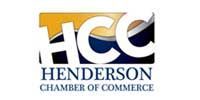 Logo for Henderson Chamber of Commerce: 