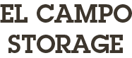 El Campo Storage - Logo