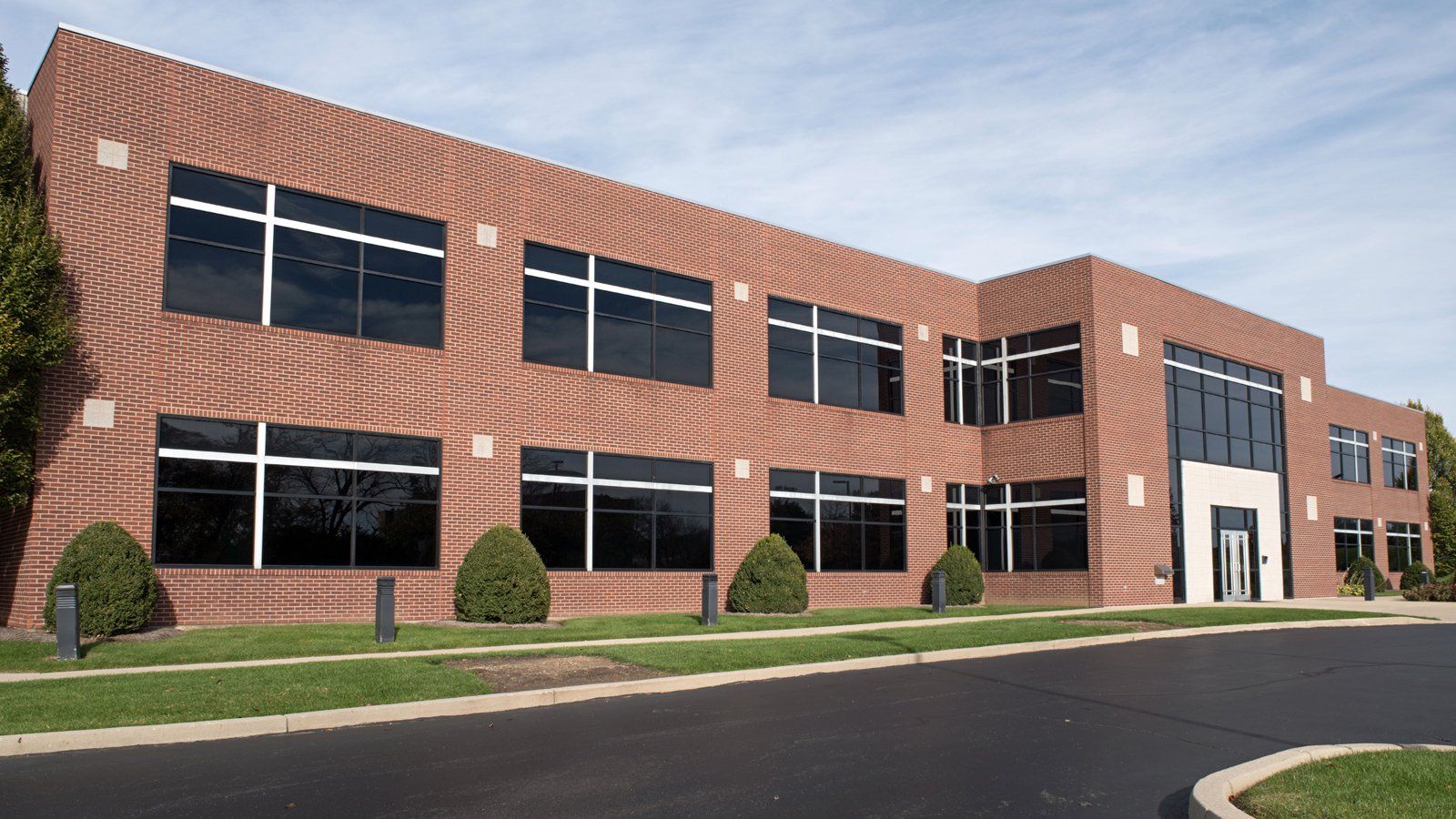 Commercial building window tint