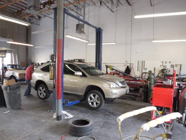 Shop working area