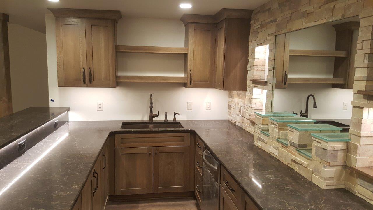 Steve Wirtz Builders Inc -Basement - Bars - Theater