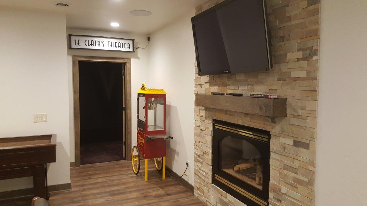 Steve Wirtz Builders Inc -Basement - Bars - Theater