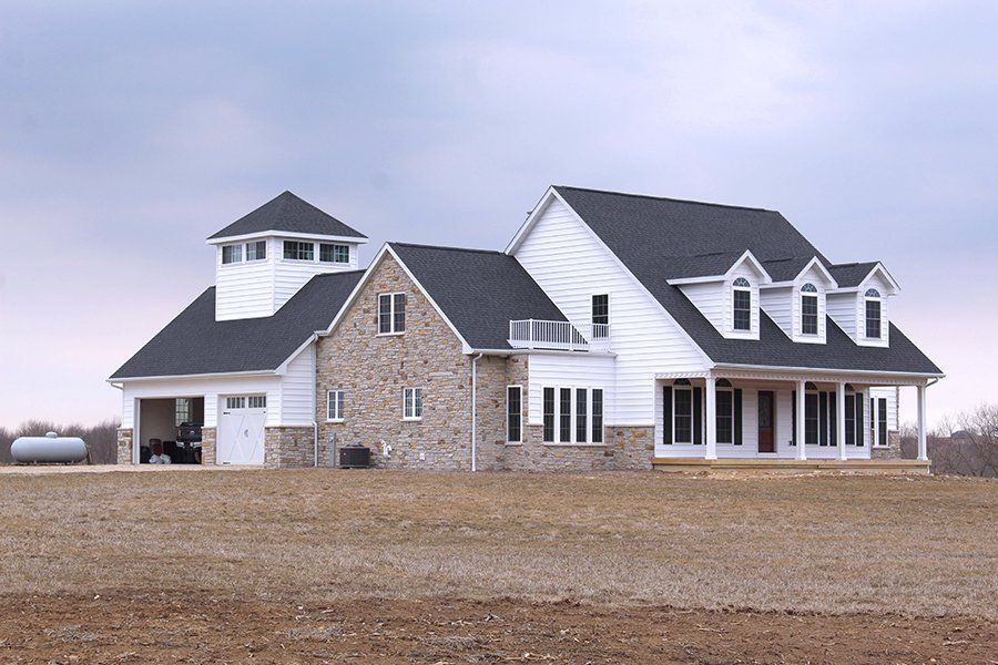 Beautiful House Back