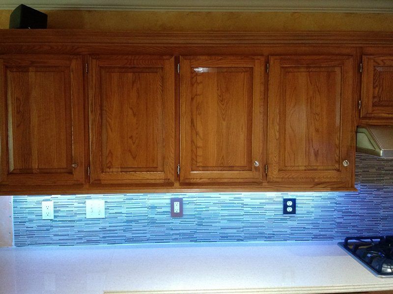 Before cabinets glazed