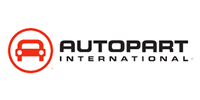 The Autopart International logo: an orange outlined circle containing a stylized car icon next to bold black text.
