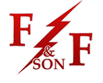 F F & Son Electrical Contracting Logo