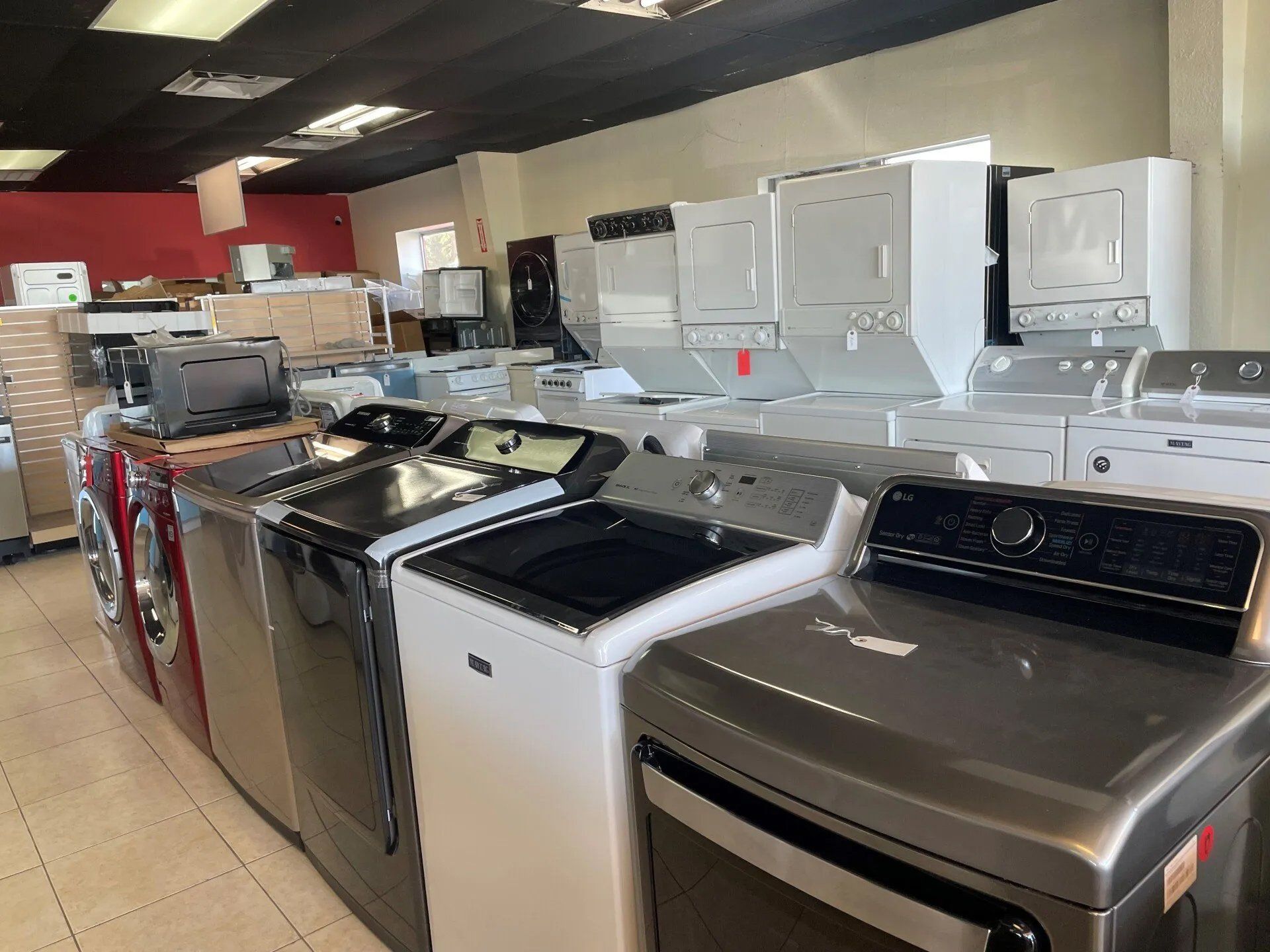 used washers and dryers
