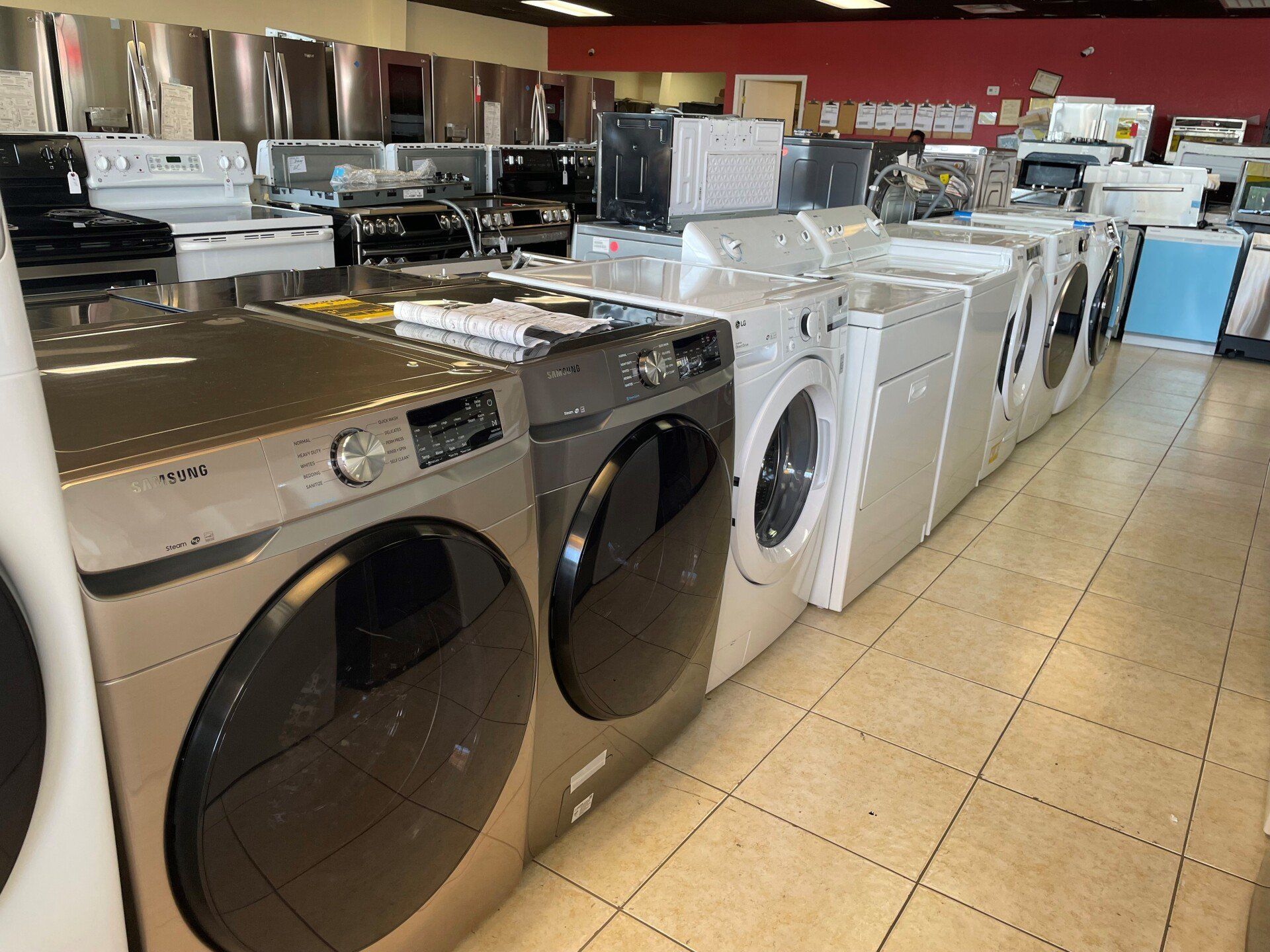 Laundry appliances