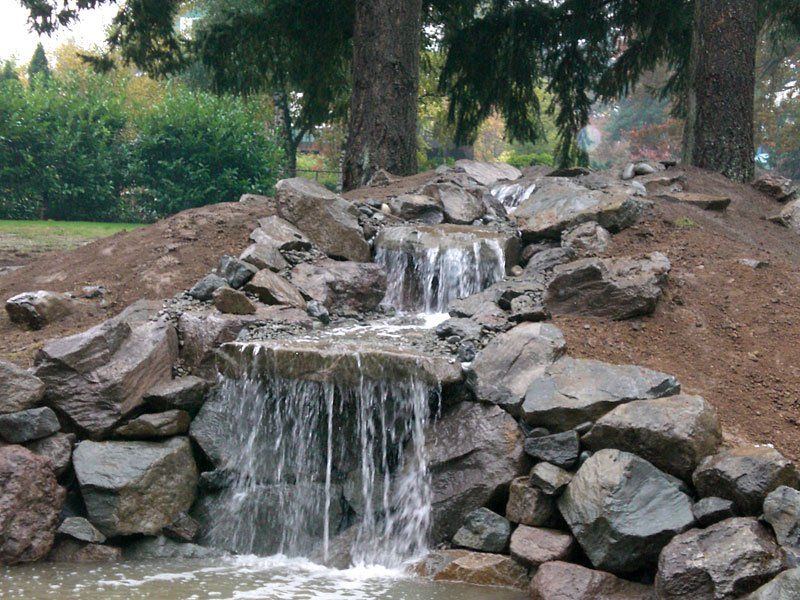 Water feature installation