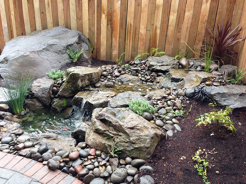 Water feature installation