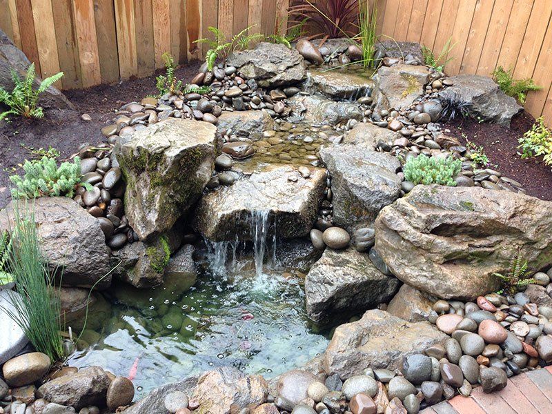 Water feature installation