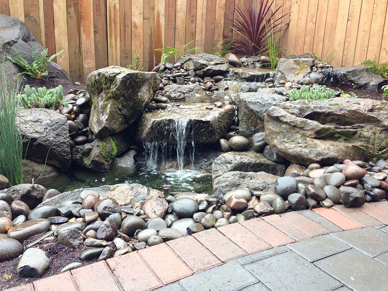 Water feature installation