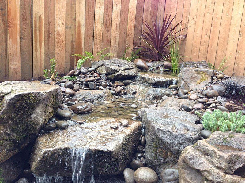 Water feature installation