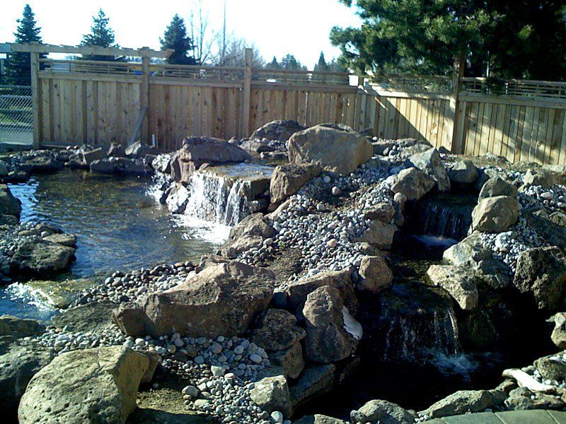 Water feature installation