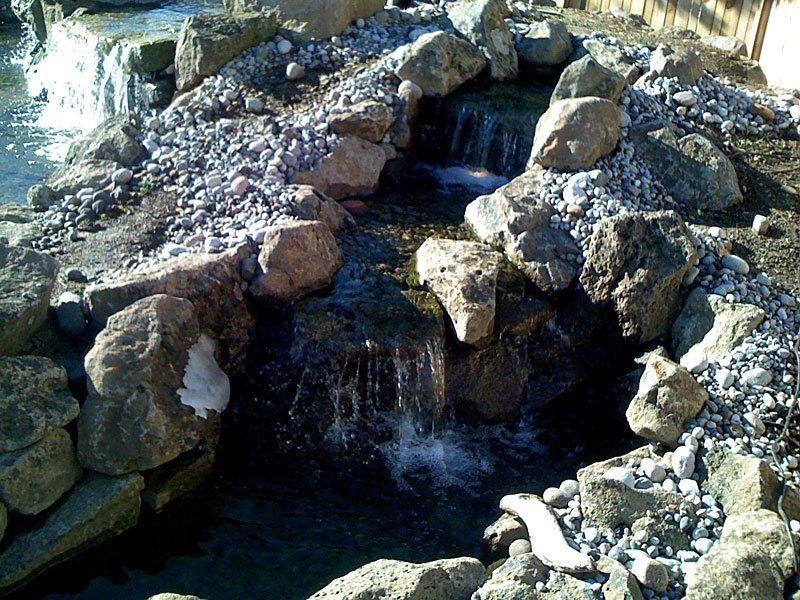 Water feature installation