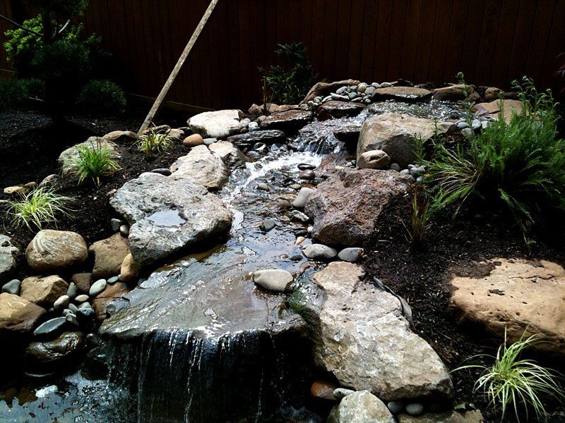 Water feature installation