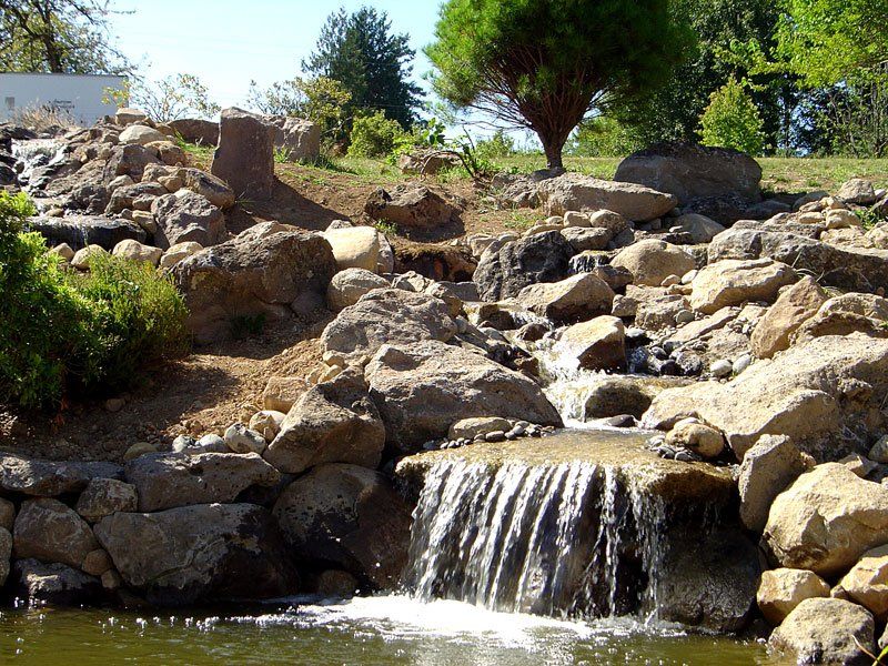 Water feature installation