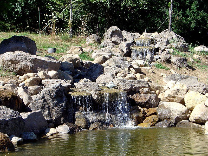 Water feature installation