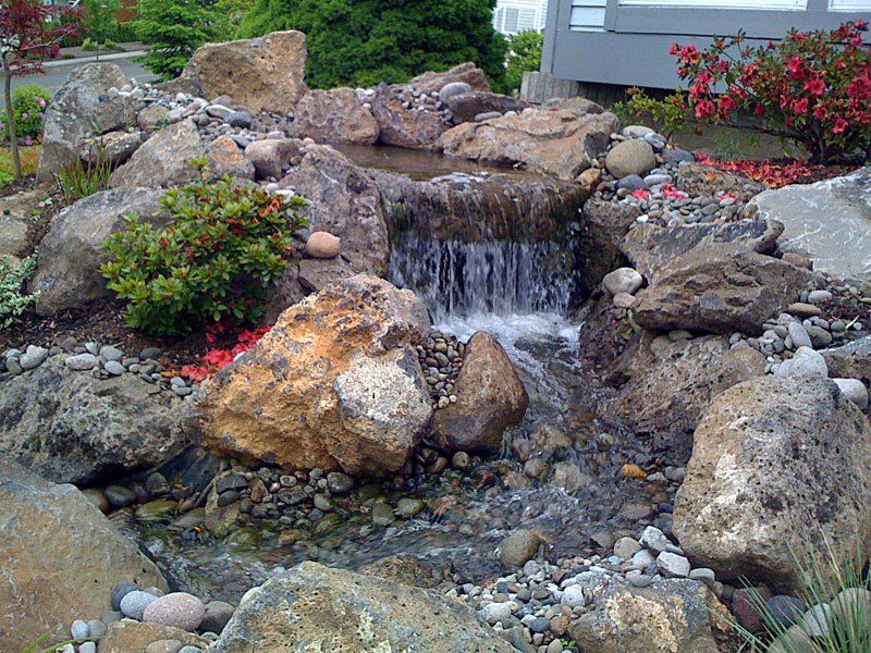 Water feature installation