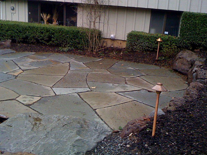 Flagstone, patio, & paver Installation