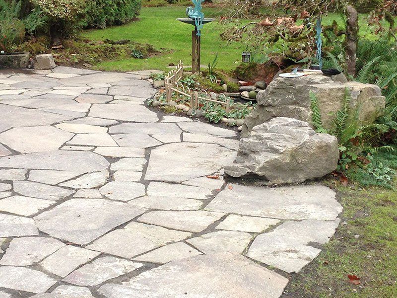 Flagstone, patio, & paver Installation
