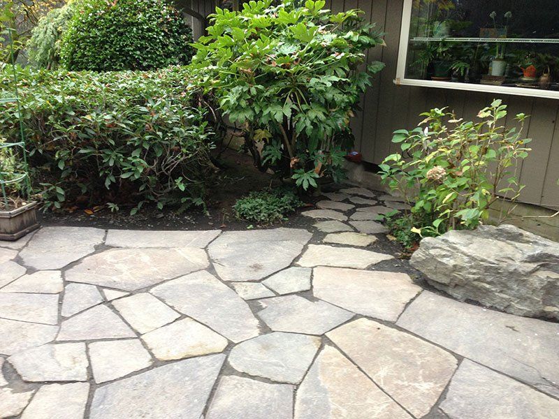 Flagstone, patio, & paver Installation