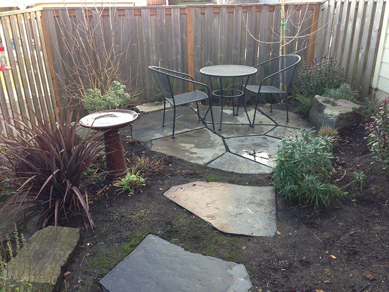 Flagstone, patio, & paver Installation
