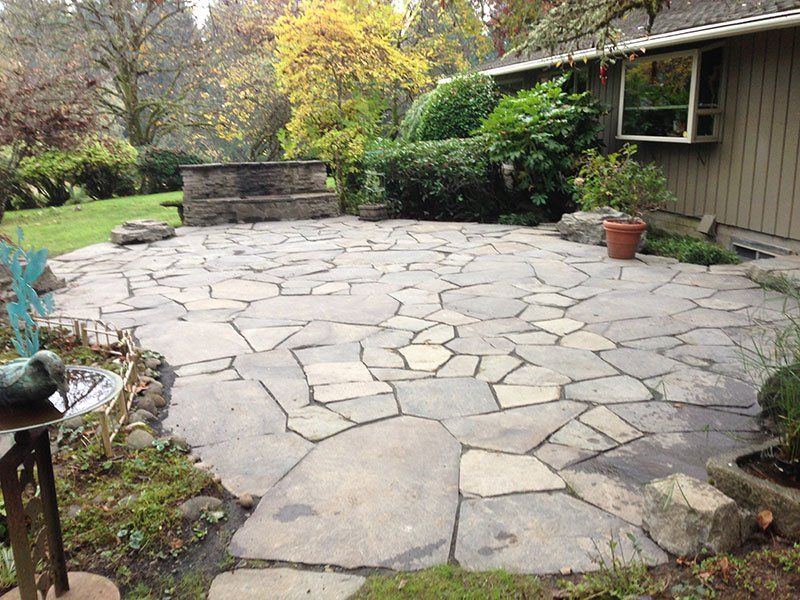 Flagstone, patio, & paver Installation