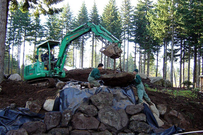 Water feature installation