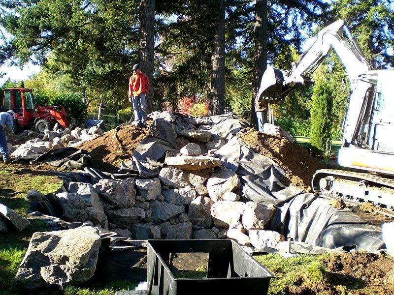 Water feature installation