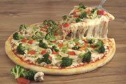 White Broccoli pizza