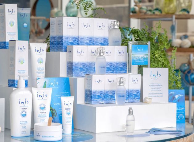 skincare display