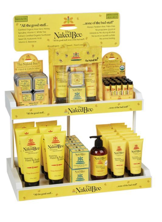 skincare display