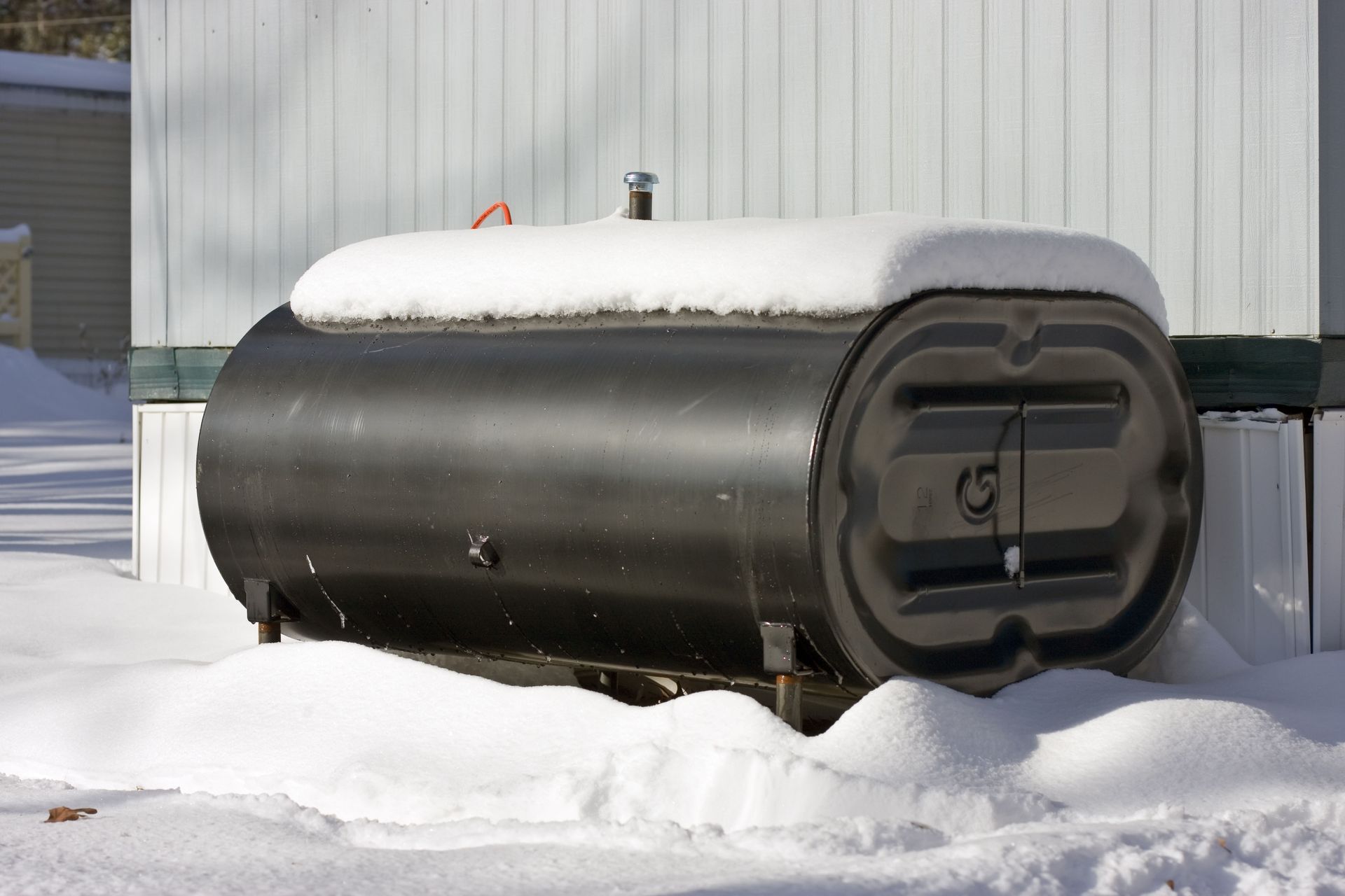 oil tank installation