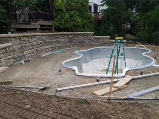 Pool installation