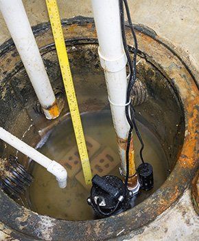 Sewage pump replacing