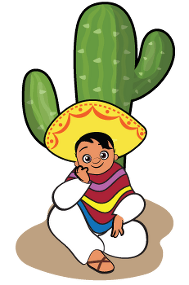 Mexican cartoon man
