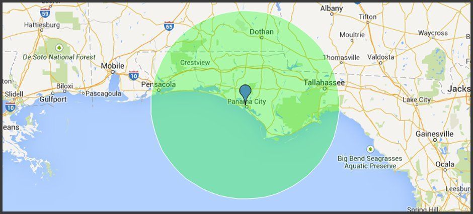 Radius map