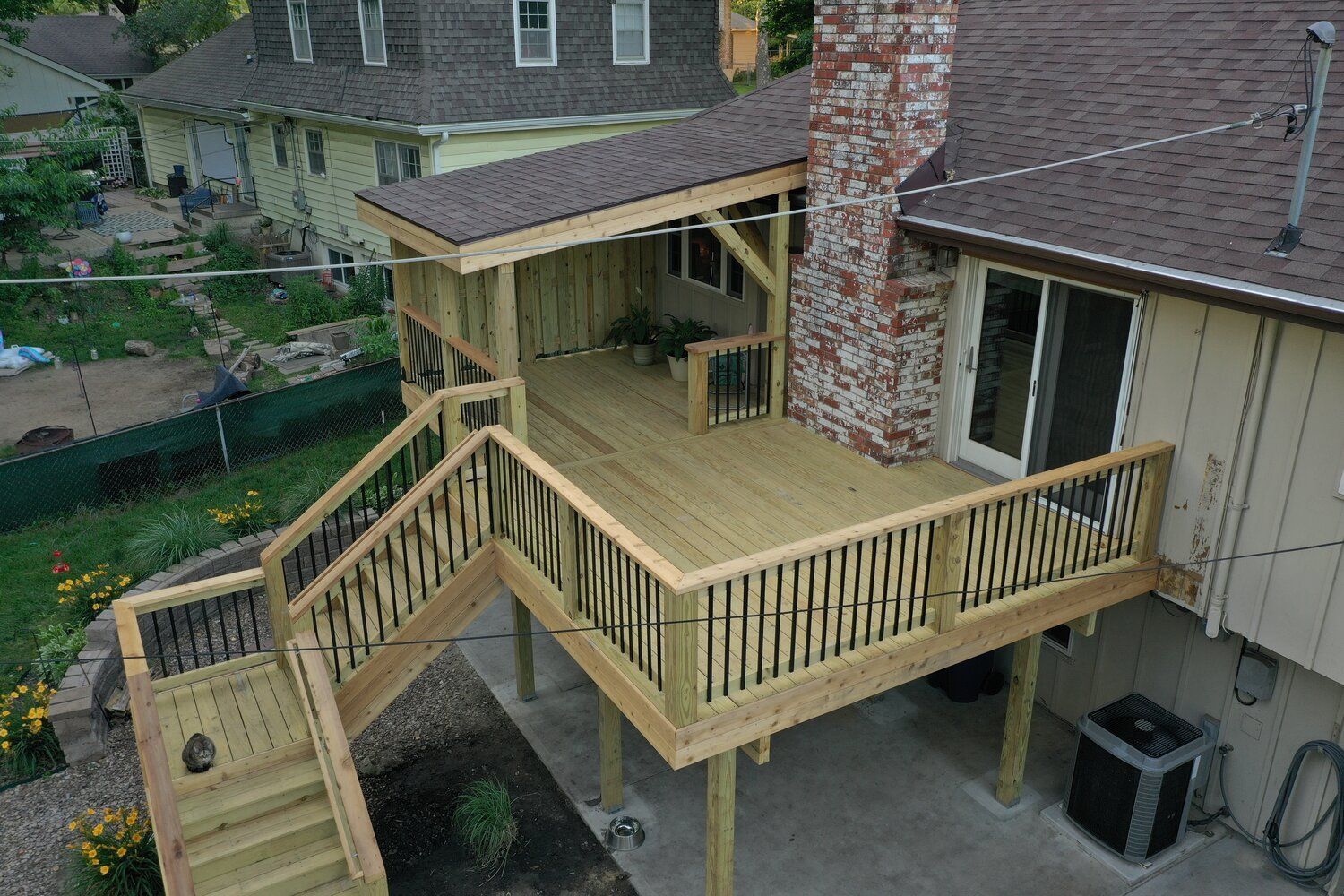 Deck and balconies