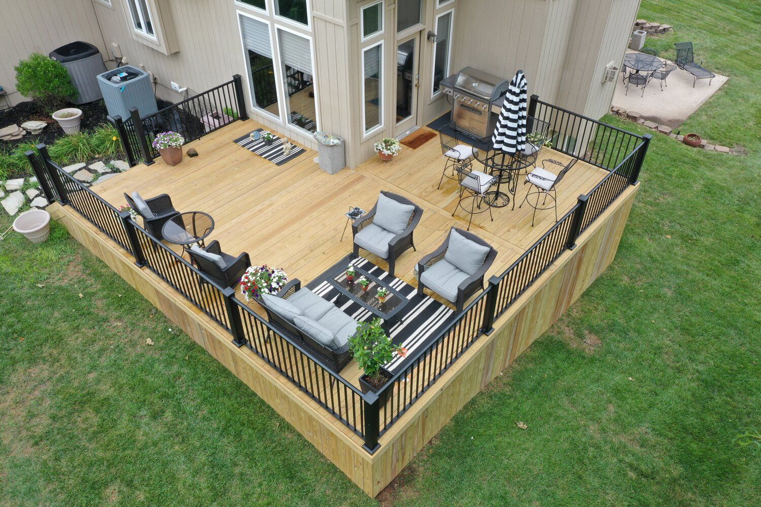 Deck and balconies