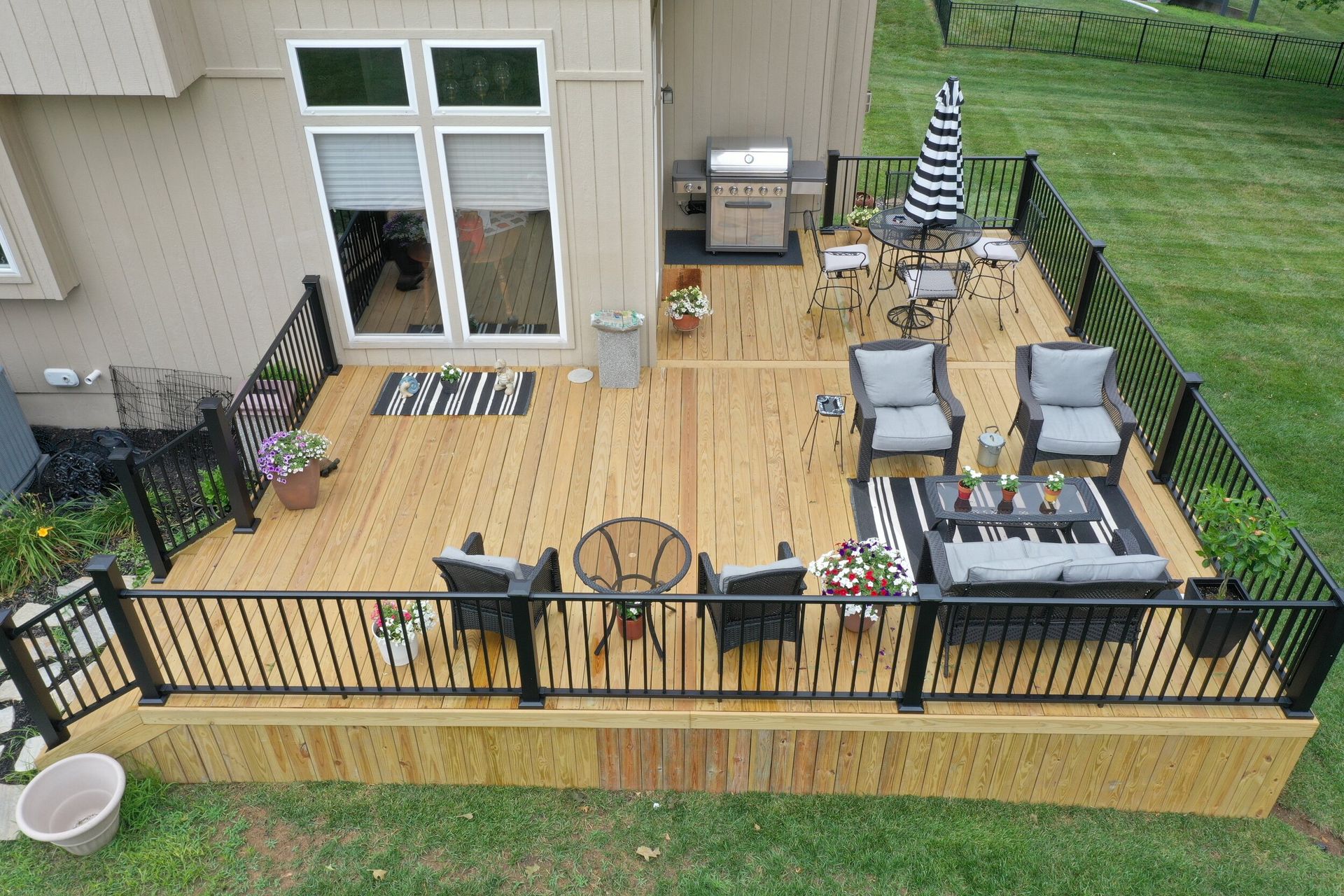 Deck and balconies